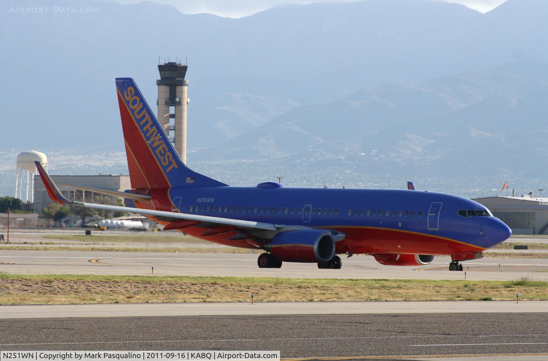 N251WN, 2006 Boeing 737-7H4 C/N 32510, Boeing 737-700