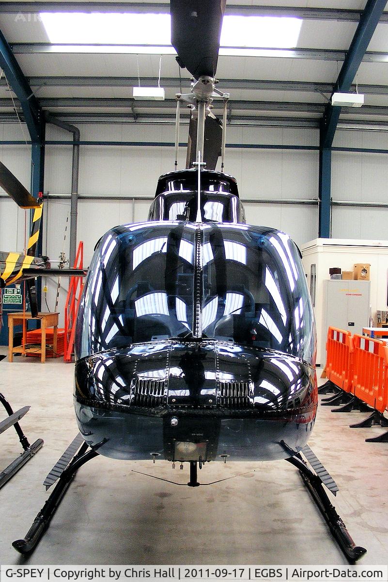 G-SPEY, 1981 Agusta AB-206B JetRanger II C/N 8608, Castle Air