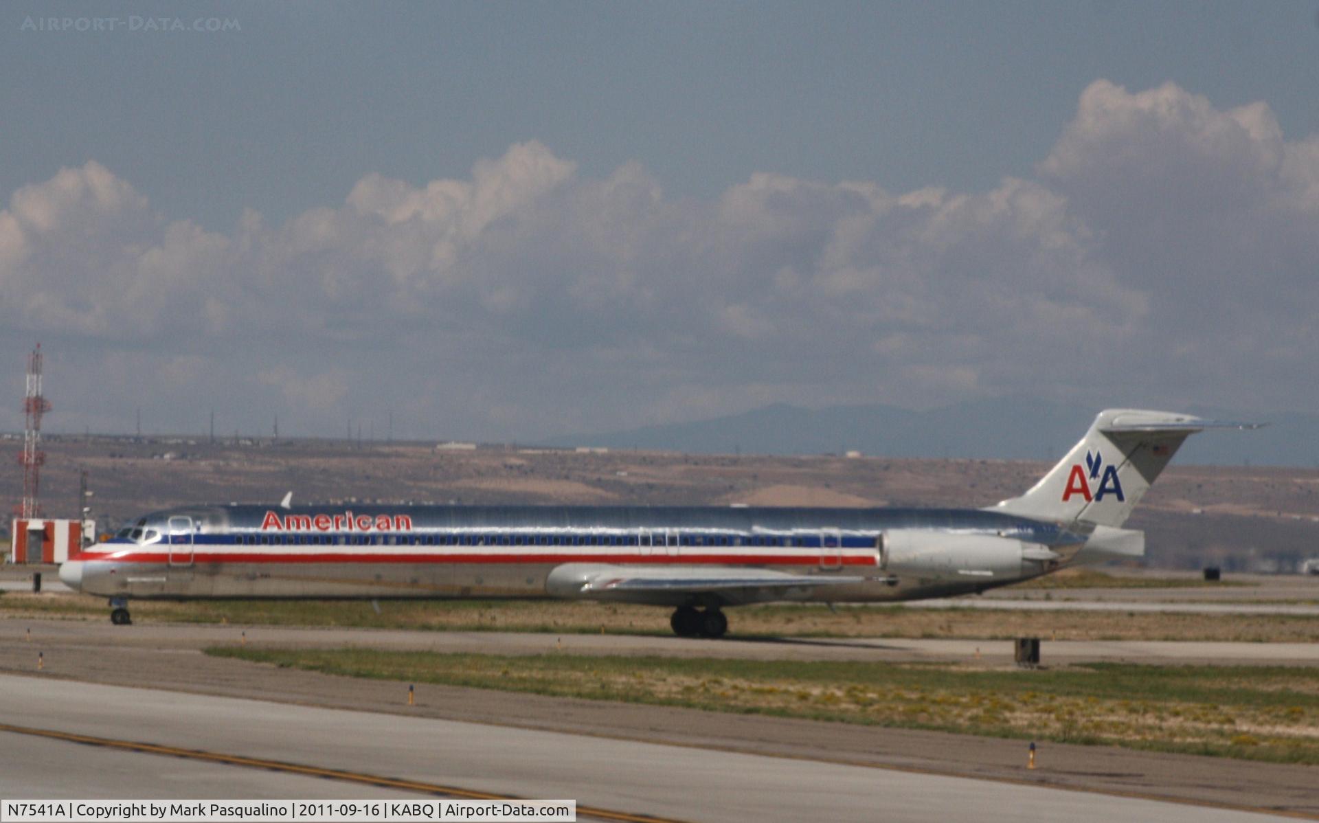 N7541A, 1990 McDonnell Douglas MD-82 (DC-9-82) C/N 49995, MD-82