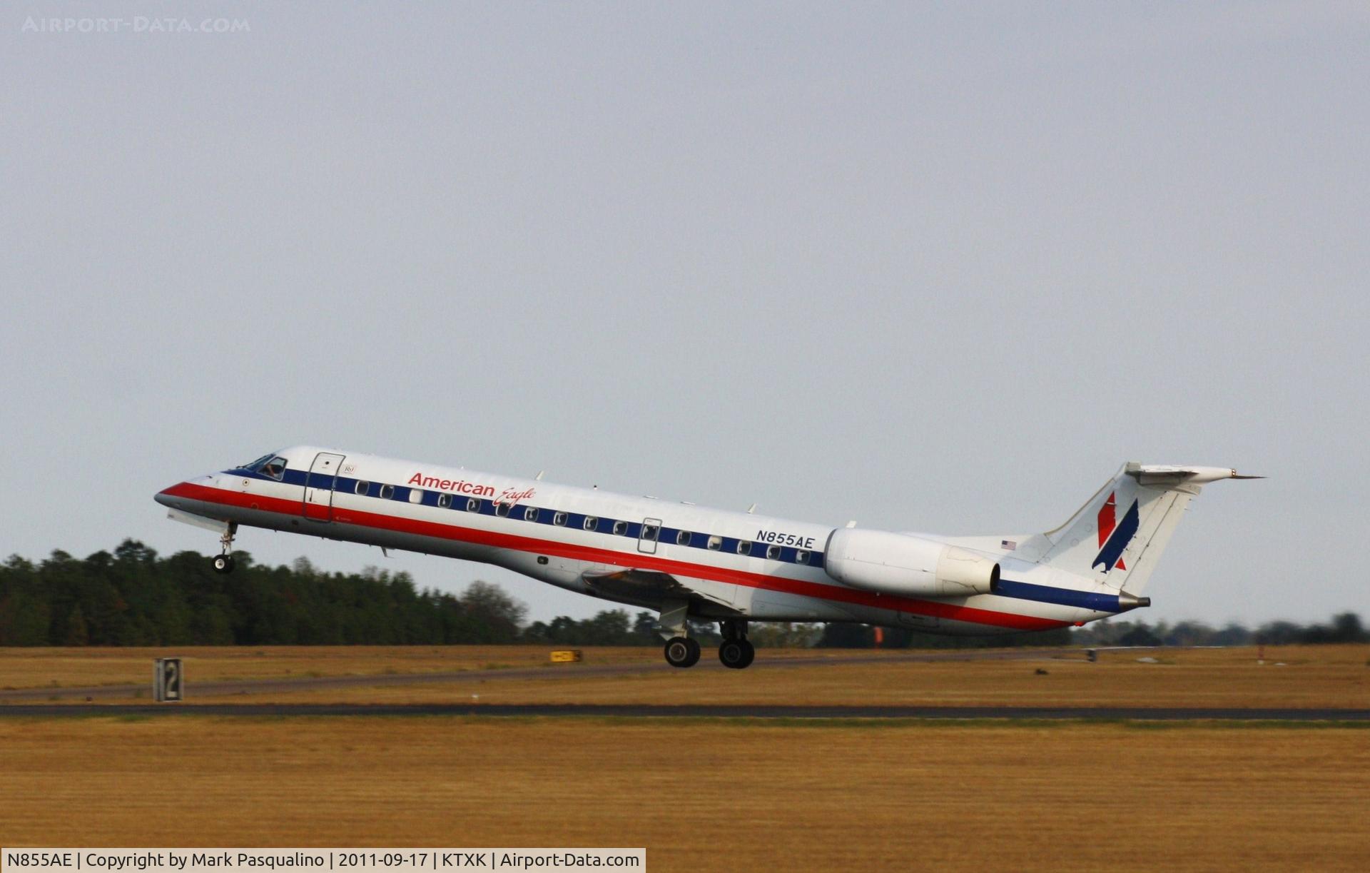 N855AE, 2003 Embraer ERJ-140LR (EMB-135KL) C/N 145747, EMB-135KL