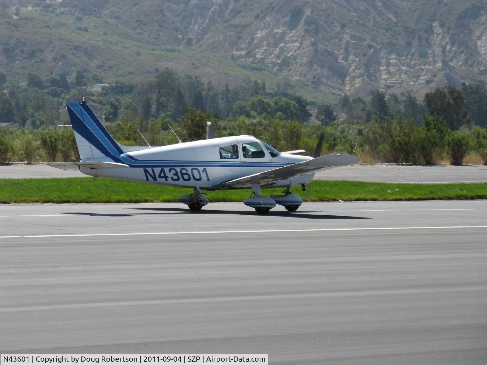 N43601, 1974 Piper PA-28-140 Cruiser C/N 28-7425381, 1974 Piper PA-28-140 CRUISER, Lycoming O&VO-360 180 Hp performance upgrade, landing roll Rwy 22