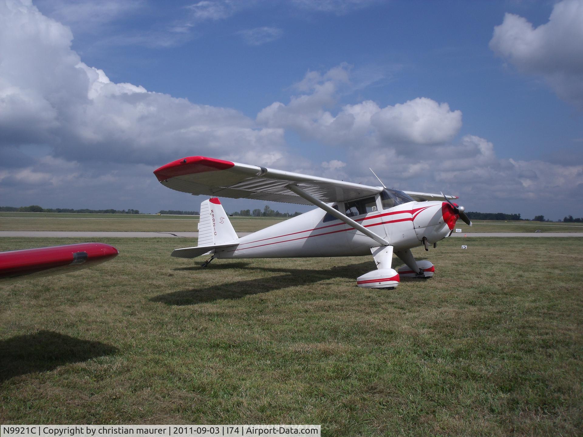 N9921C, 1959 Silvaire 8F C/N S-25, luscombe