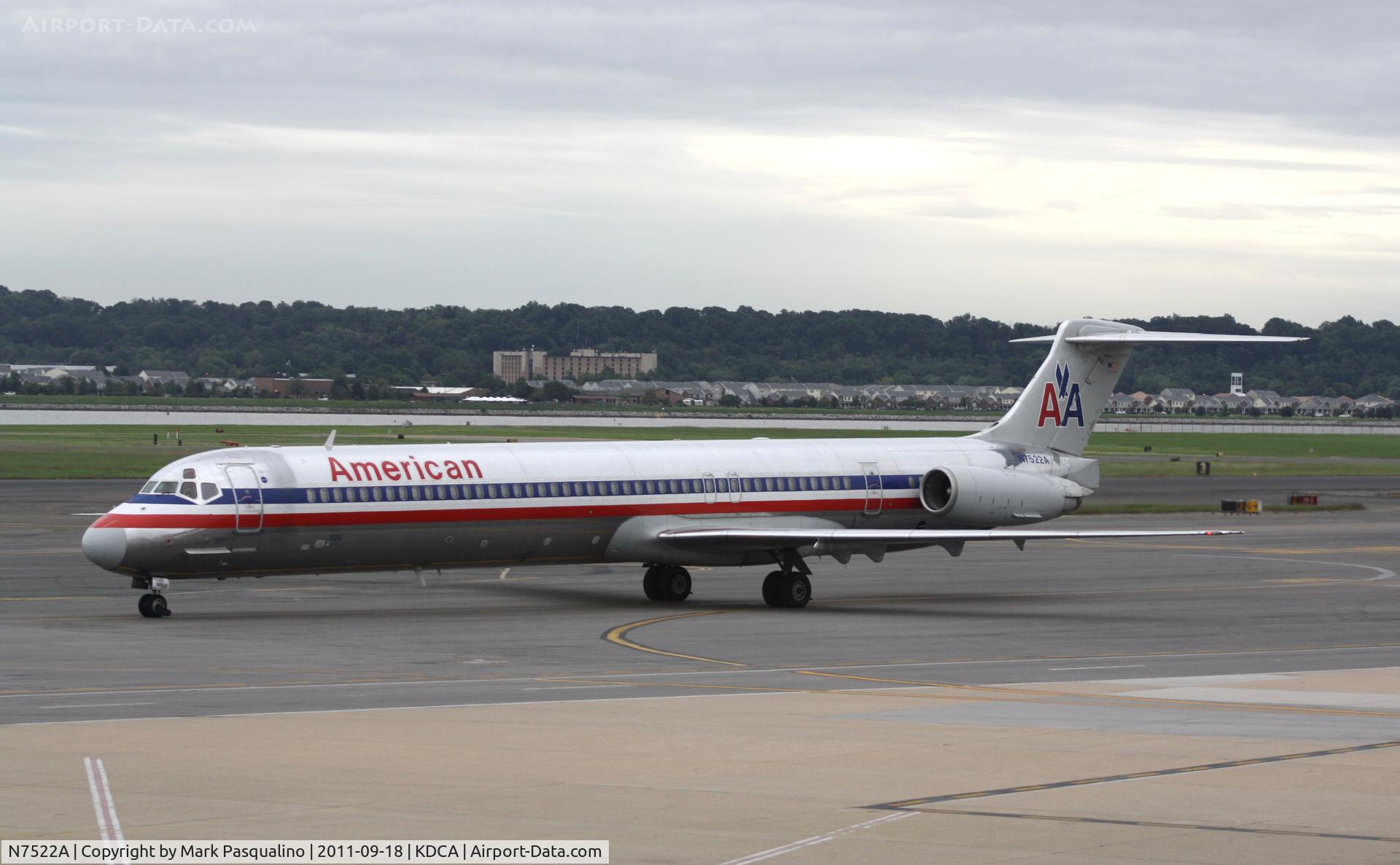 N7522A, 1990 McDonnell Douglas MD-82 (DC-9-82) C/N 49899, MD-82