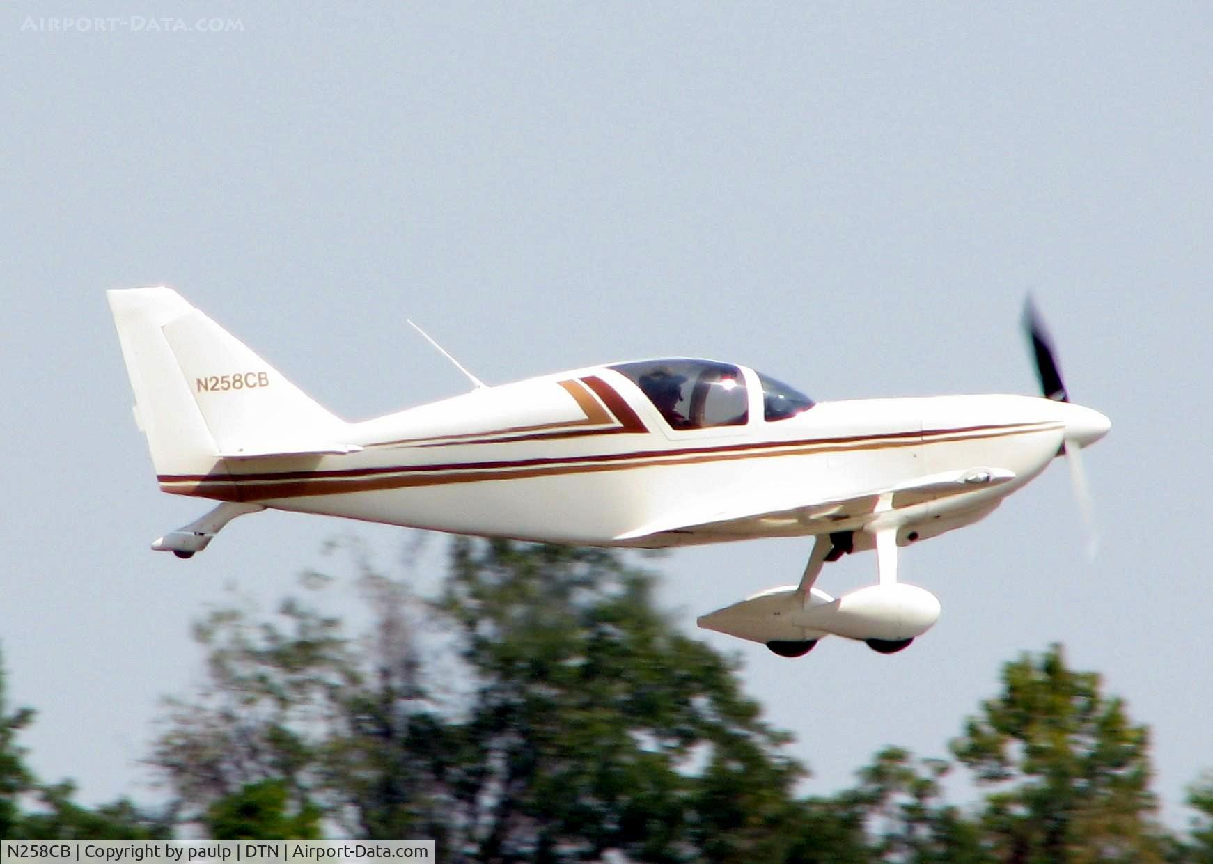 N258CB, 1986 Stoddard-Hamilton GLASAIR C/N 258, At Downtown Shreveport.