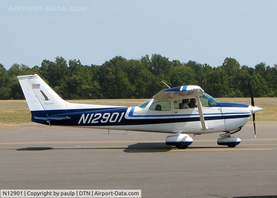 N12901, 1973 Cessna 172M C/N 17262356, At Downtown Shreveport.