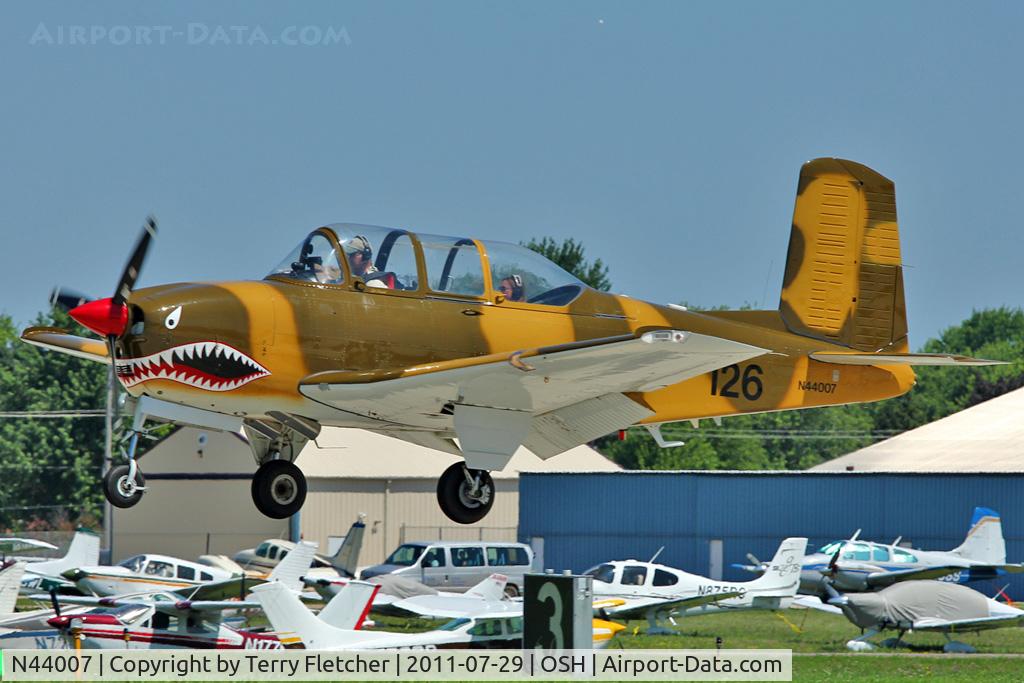 N44007, 1953 Beech T-34A (A45) Mentor Mentor C/N G-126, At 2011 Oshkosh
