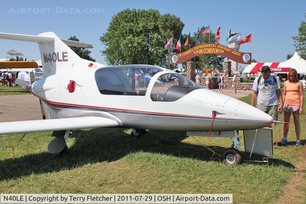 N40LE, Prescott Aeronautical Pusher C/N 032, At 2011 Oshkosh