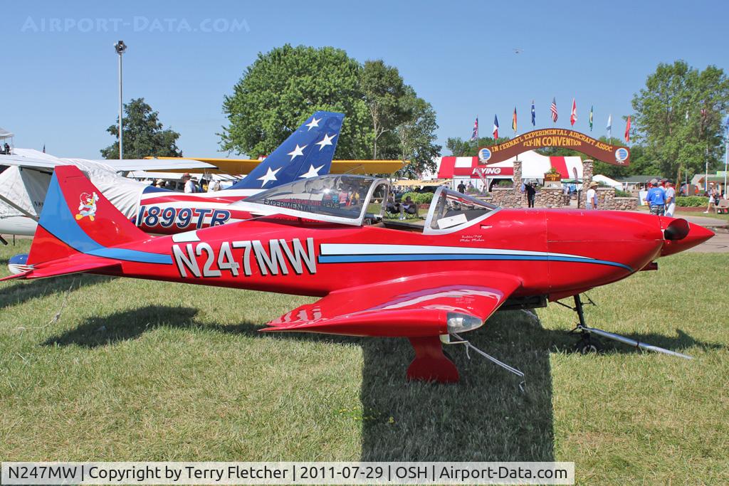 N247MW, Osprey GP-4 C/N 400, At 2011 Oshkosh