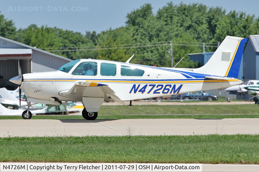 N4726M, 1978 Beech F33A Bonanza C/N CE-778, At 2011 Oshkosh