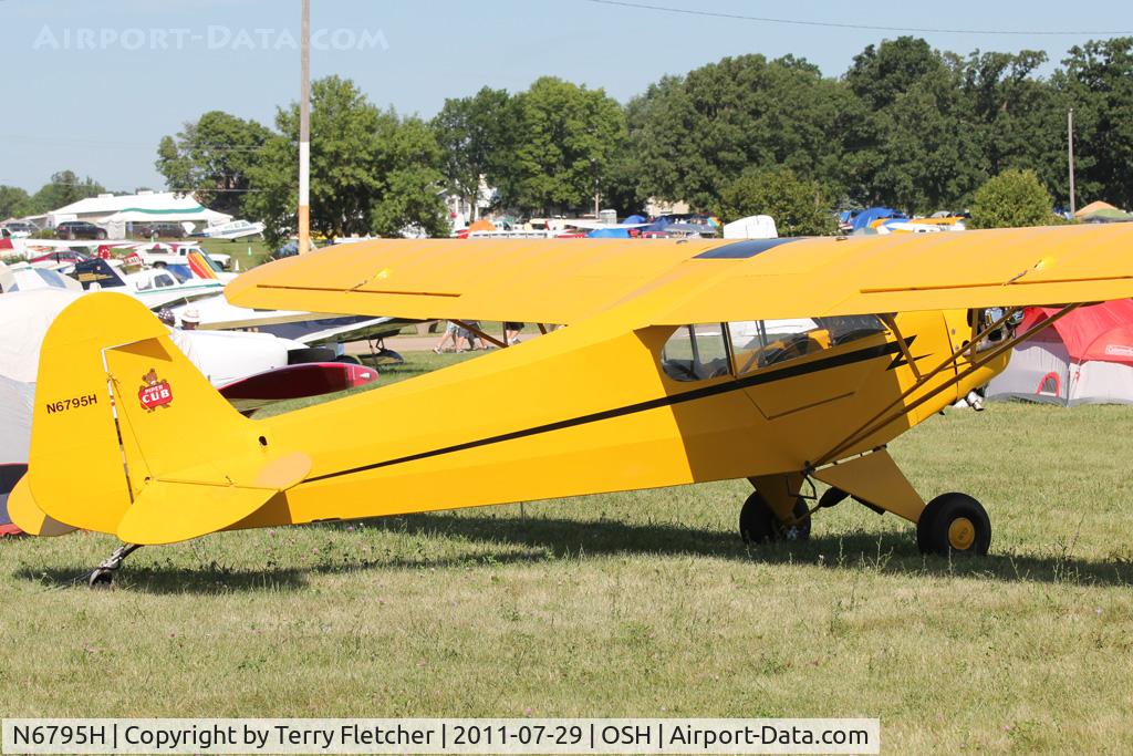 N6795H, 1946 Piper J3C-65 Cub C/N 20012, At 2011 Oshkosh