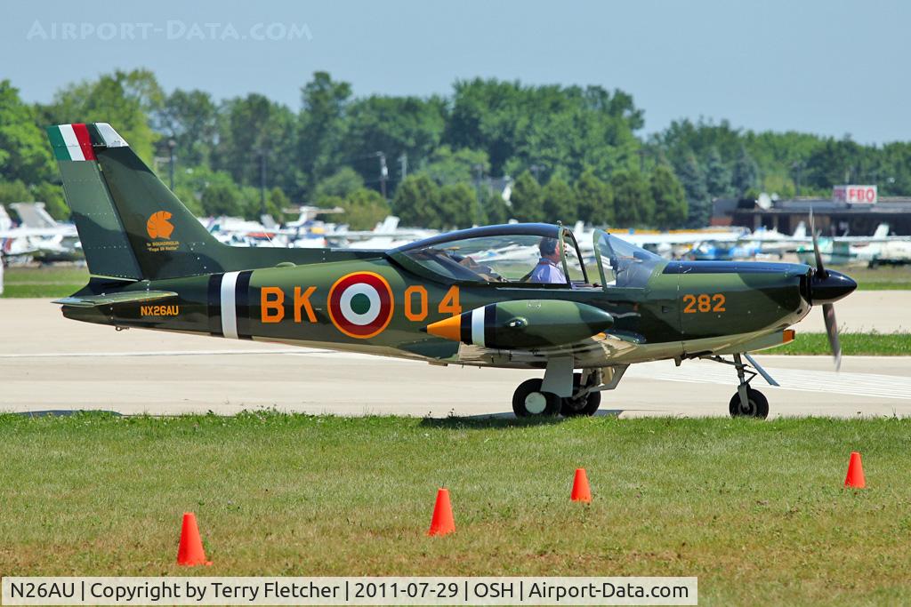 N26AU, 1979 SIAI-Marchetti SF-260C C/N 282/37-002, At 2011 Oshkosh