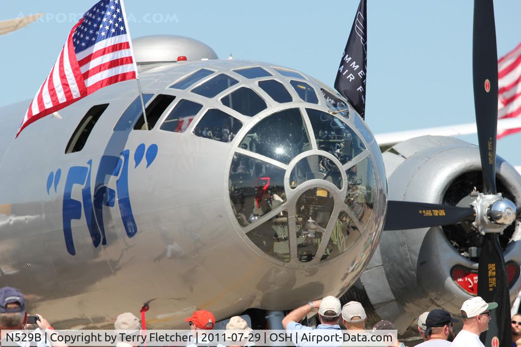N529B, 1944 Boeing B-29A-60-BN Superfortress C/N 11547, At 2011 Oshkosh
