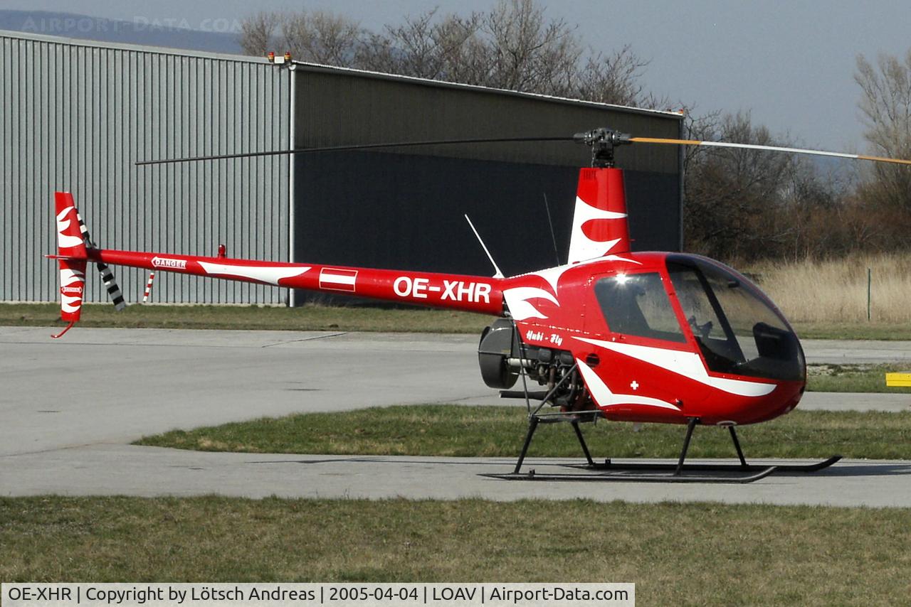 OE-XHR, Robinson R22 Beta C/N 3624, one of this from Heli Flight