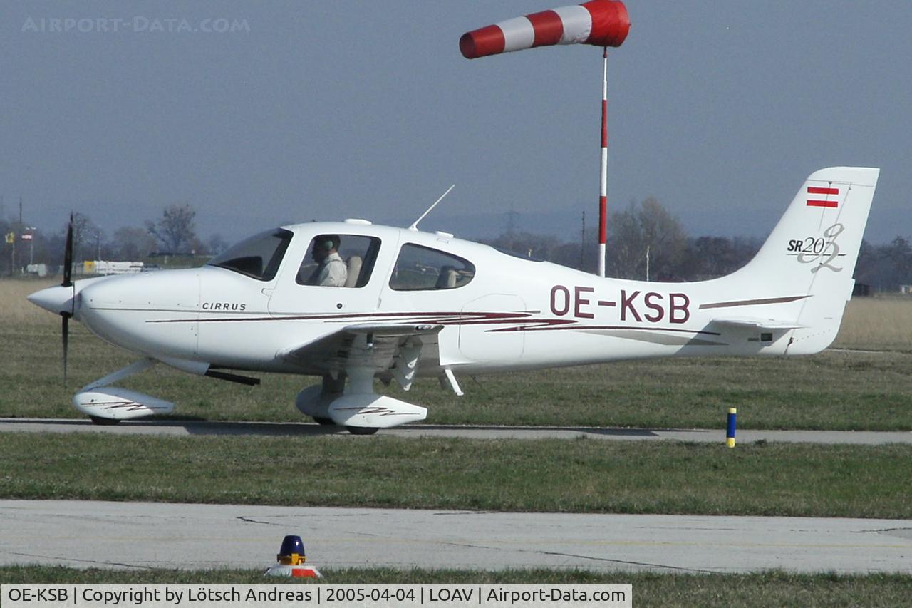 OE-KSB, 2004 Cirrus SR20 G2 C/N 1426, a newer Cirrus