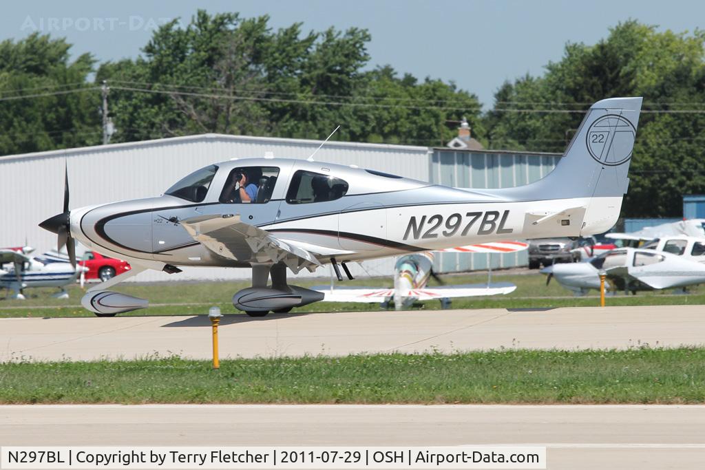 N297BL, Cirrus SR22T C/N 0144, At 2011 Oshkosh