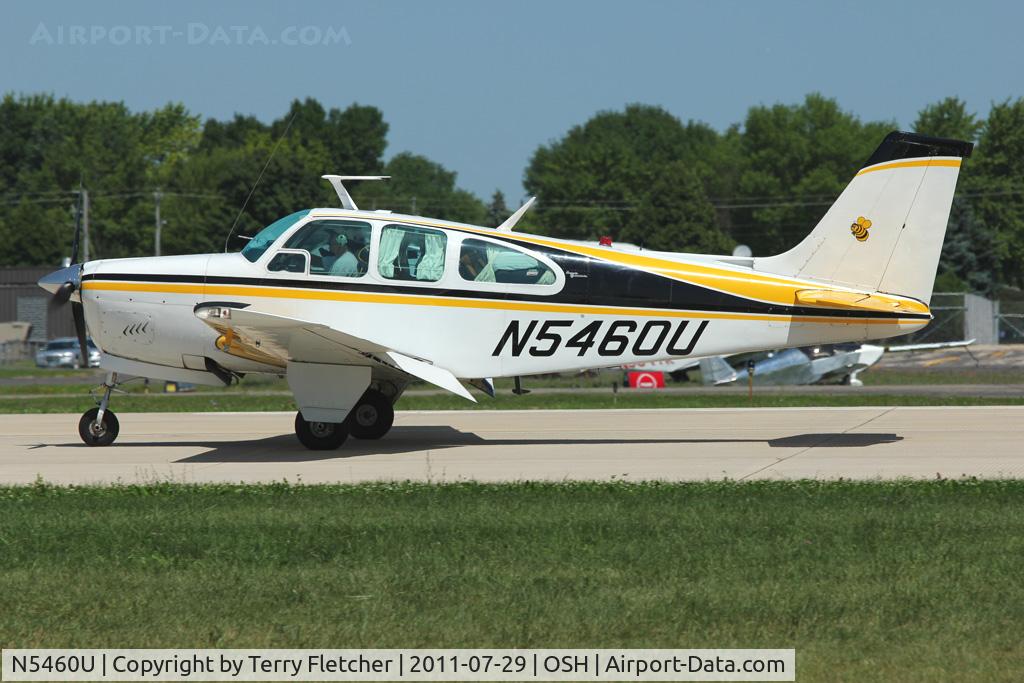N5460U, 1967 Beech 35-C33A Debonair C/N CE-173, At 2011 Oshkosh