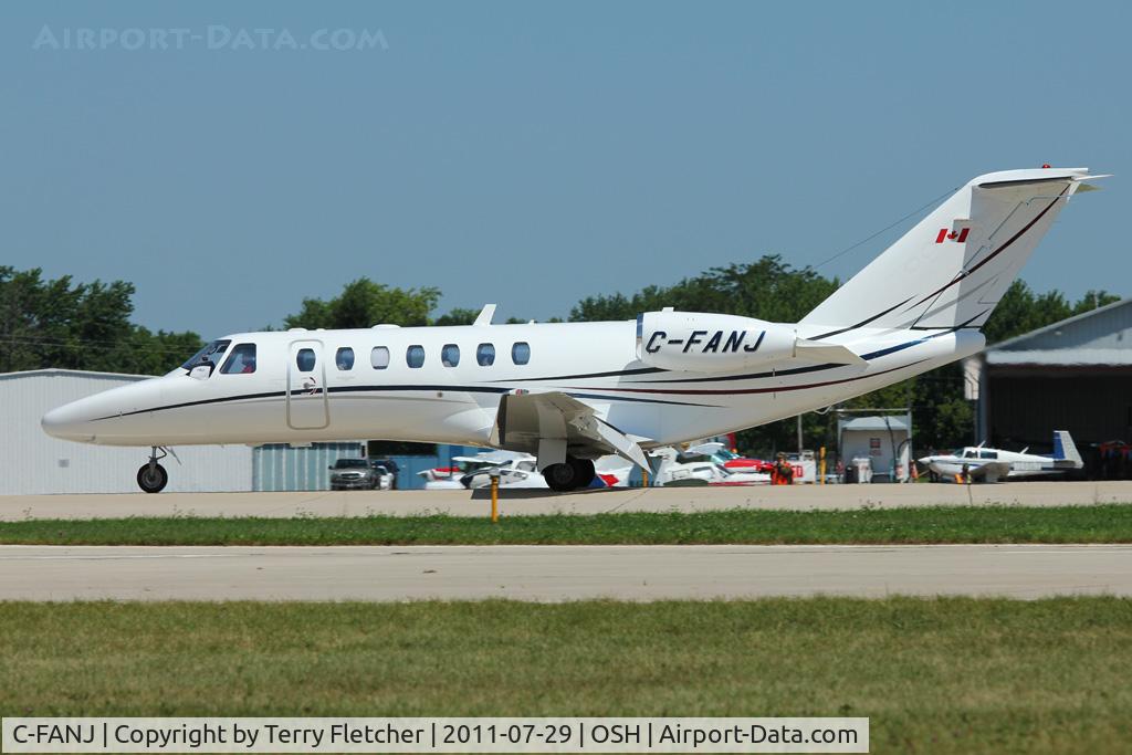 C-FANJ, 2007 Cessna 525B CitationJet CJ3 C/N 525B-0201, At 2011 Oshkosh
