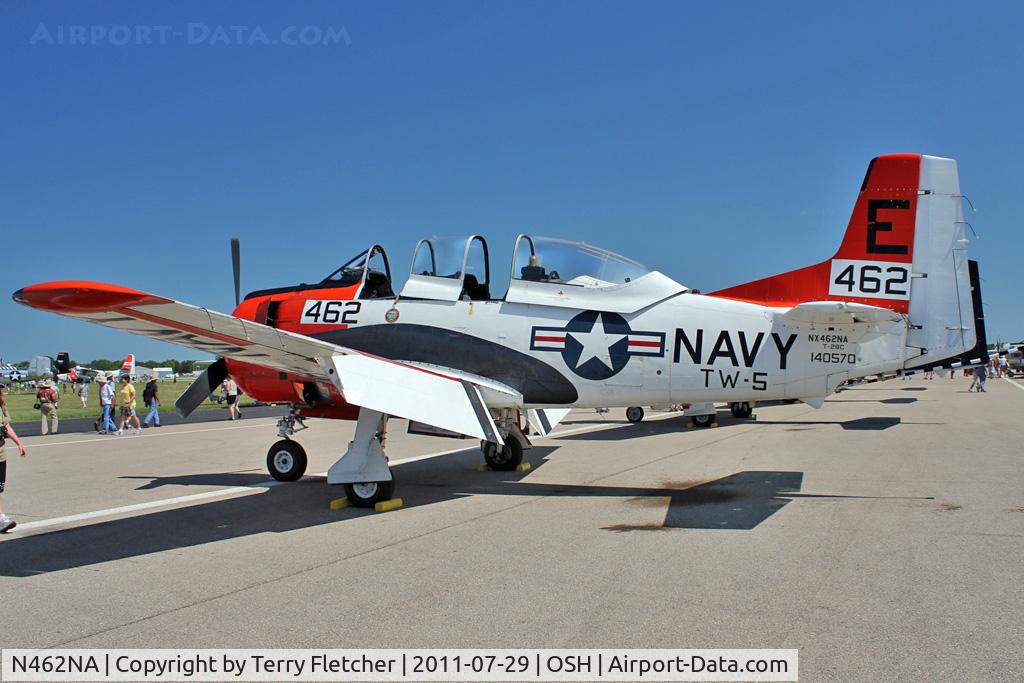 N462NA, 1956 North American T-28C Trojan C/N 226-147 (140570), At 2011 Oshkosh