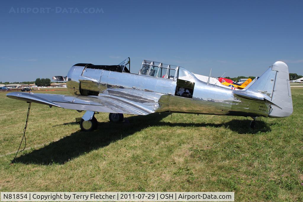 N81854, 1944 North American AT-6F C/N 121-42579 (44-81857), At 2011 Oshkosh