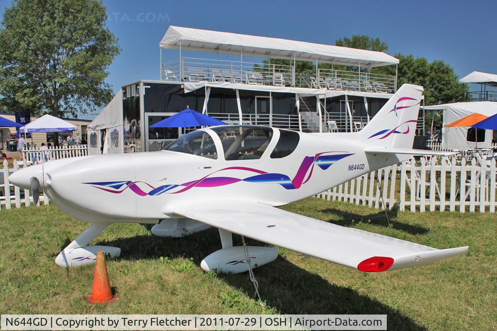 N644GD, 1993 Stoddard-Hamilton Glasair SH-2F C/N 644, At 2011 Oshkosh
