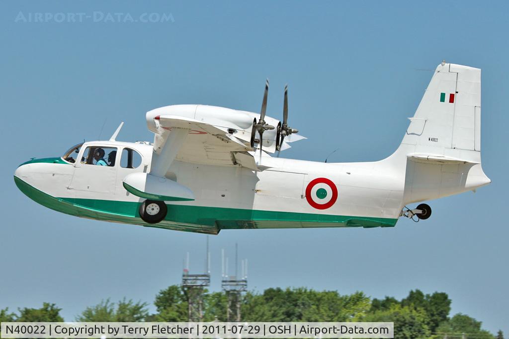 N40022, 1956 Piaggio P.136-L1 C/N 200, At 2011 Oshkosh