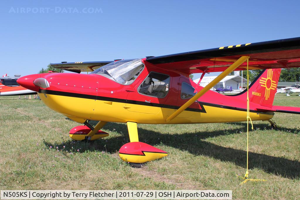 N505KS, 2007 Glasair GS-2 Sportsman C/N 7185, At 2011 Oshkosh