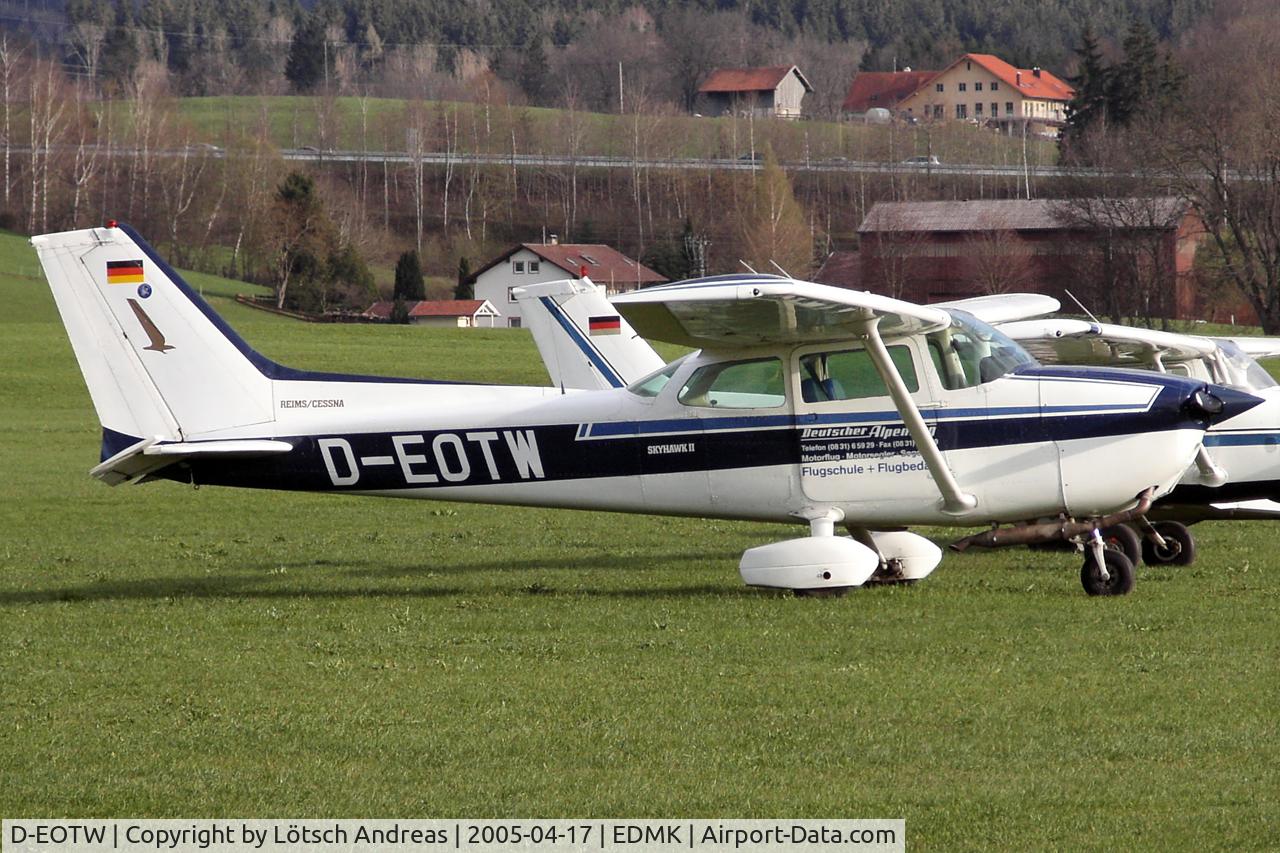 D-EOTW, 1981 Reims F172P Skyhawk C/N F17202088, Deutscher Alpenflug