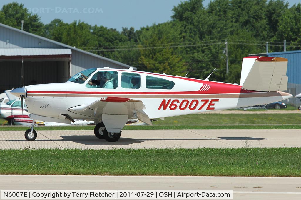 N6007E, 1959 Beech K35 Bonanza C/N D-5915, At 2011 Oshkosh