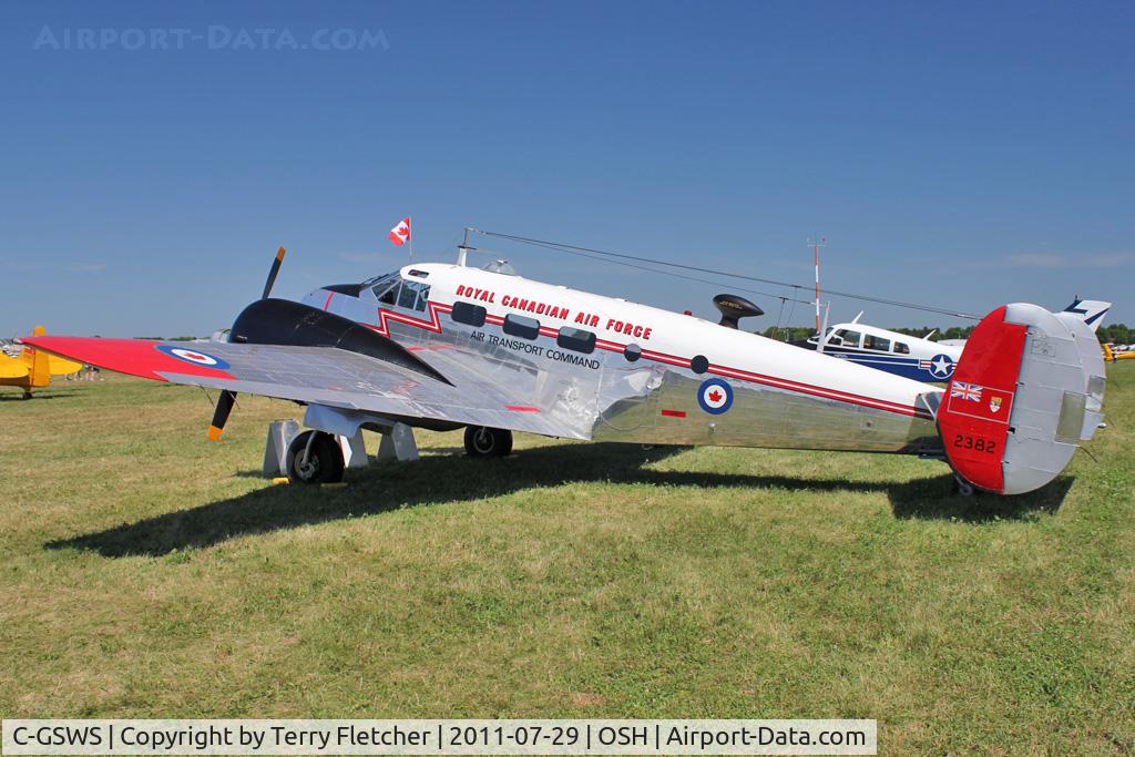 C-GSWS, 1953 Beech Expeditor 3NM C/N CA-261 (A-911), At 2011 Oshkosh