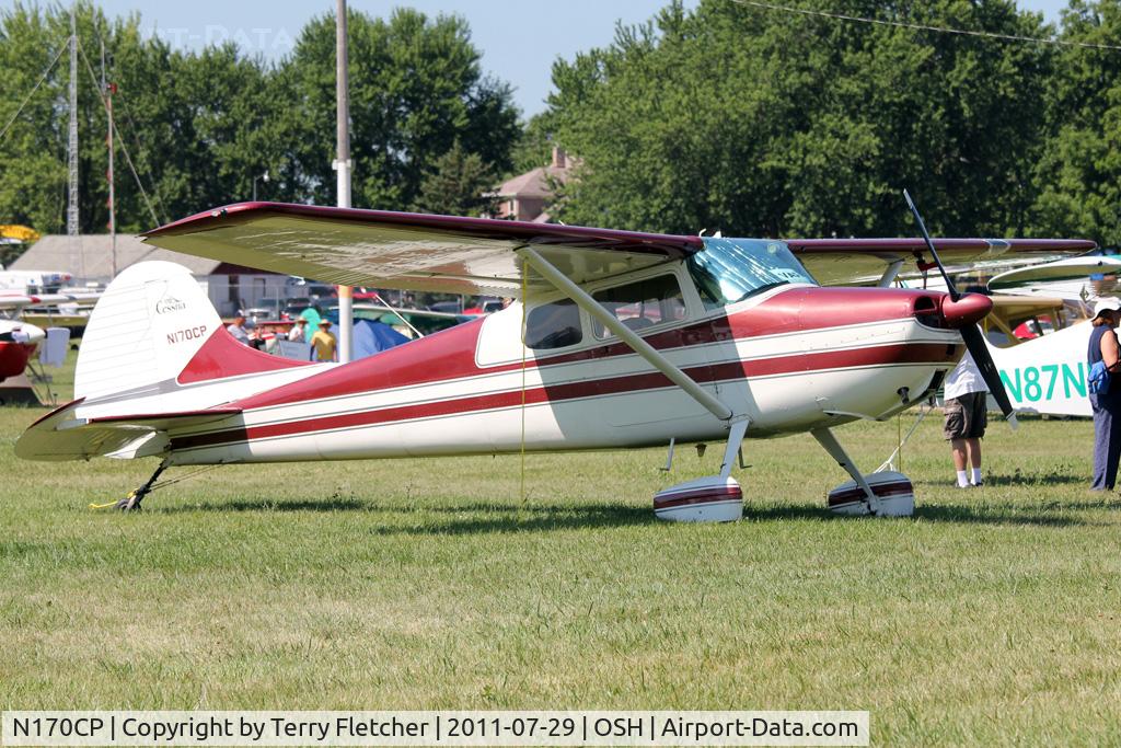 N170CP, 1955 Cessna 170B C/N 26986, At 2011 Oshkosh