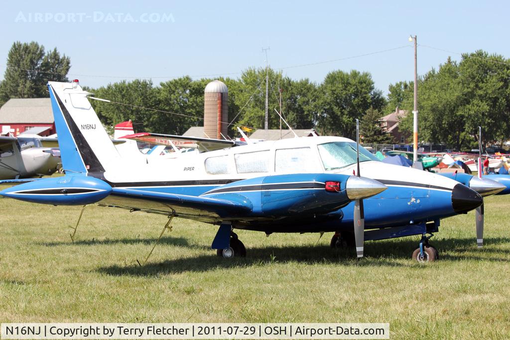 N16NJ, 1969 Piper PA-30 Twin Comanche Twin Comanche C/N 30-1845, At 2011 Oshkosh