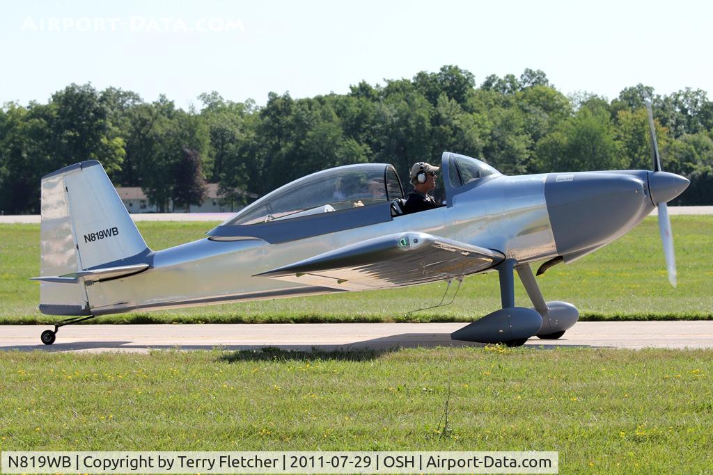 N819WB, Vans RV-8 C/N 81819, At 2011 Oshkosh