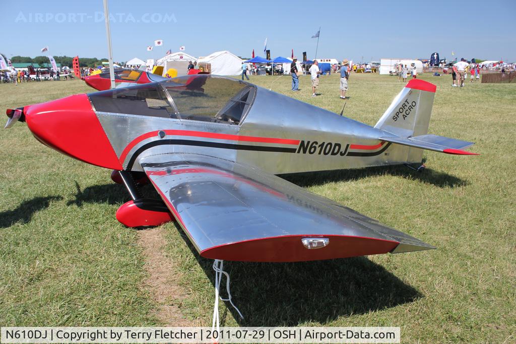 N610DJ, Sonex Sonex C/N 0959, At 2011 Oshkosh