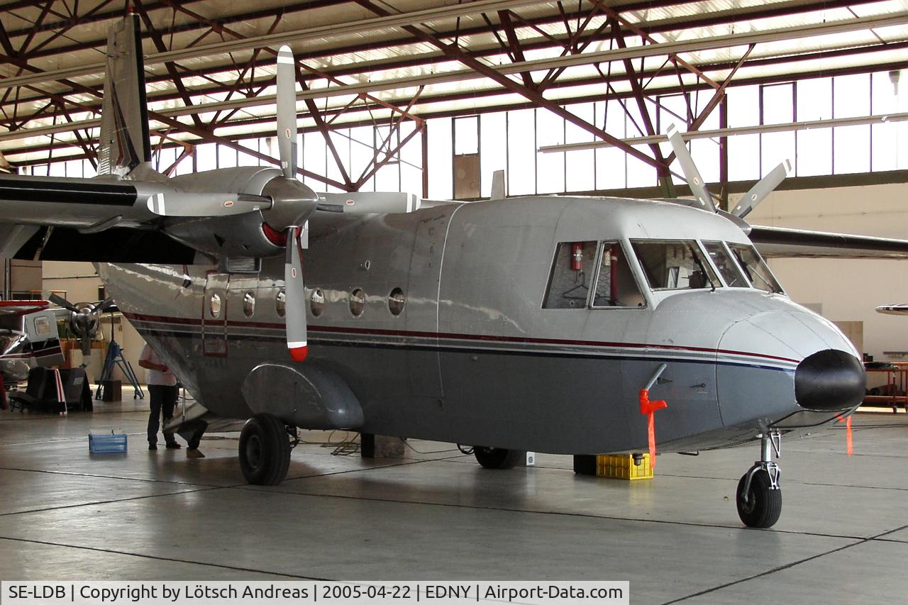 SE-LDB, CASA C-212-100 Aviocar C/N 154, maintenance customer