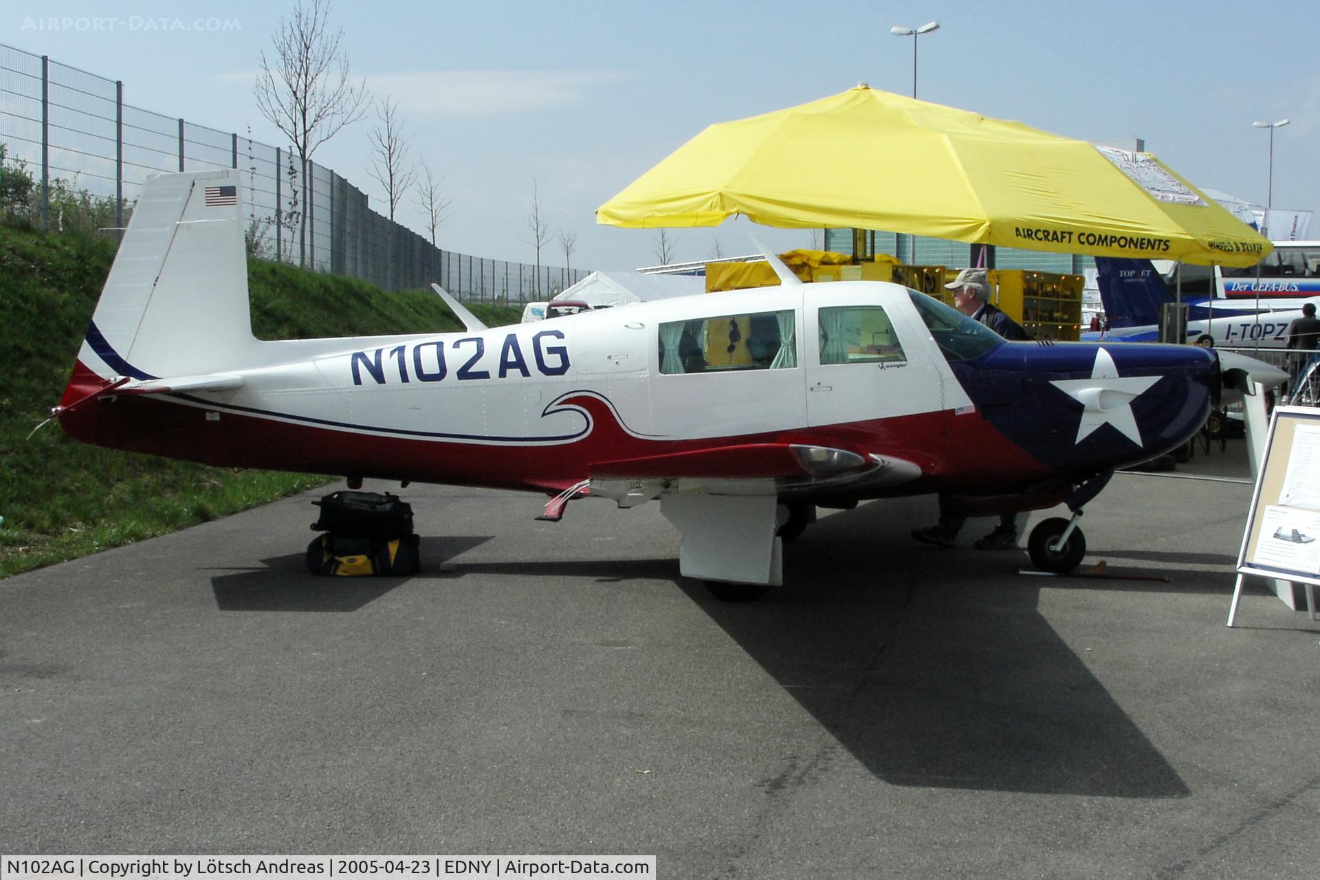 N102AG, 1981 Mooney M20K C/N 250613, sorry its very dark