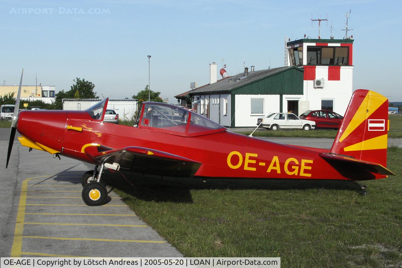 OE-AGE, Aviamilano P-19 Scricciolo C/N 326, Wiener Neustadt OST