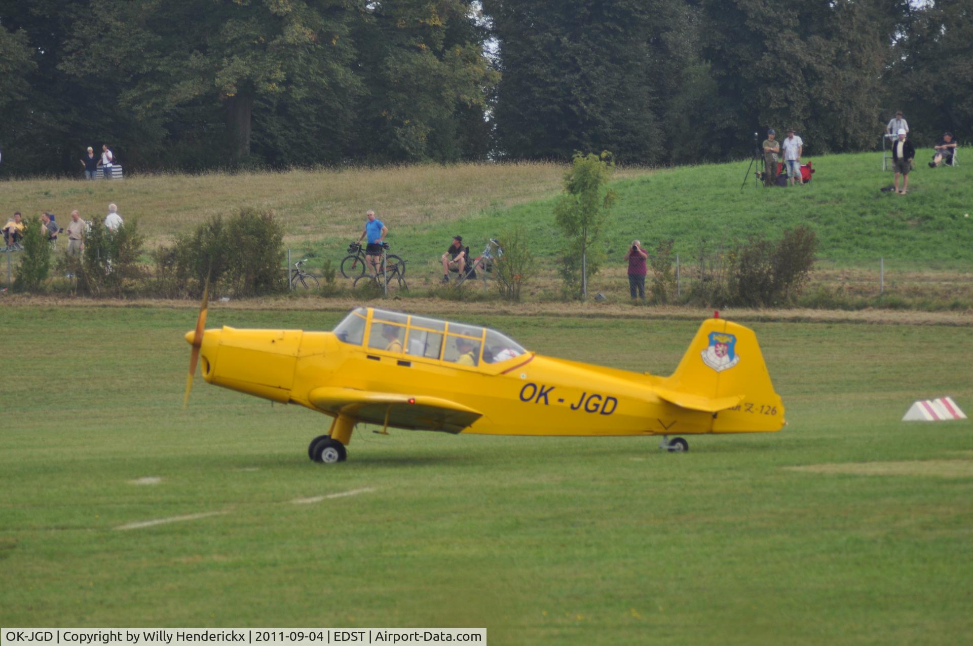 OK-JGD, 1955 Zlin Z-126 Trener C/N 860, OTT2011