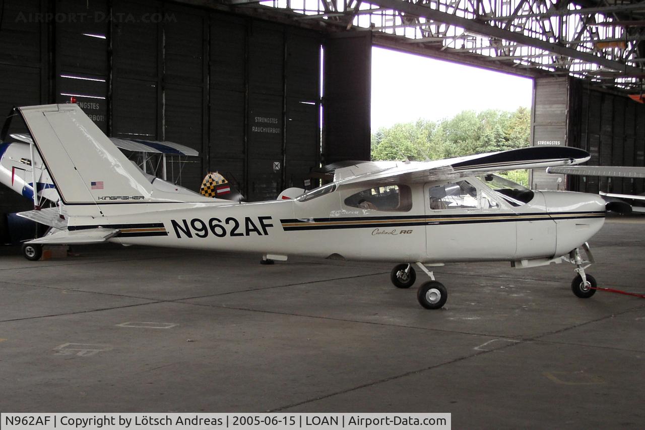 N962AF, 1974 Cessna 177RG Cardinal C/N 177RG0464, Wiener Neustadt OST