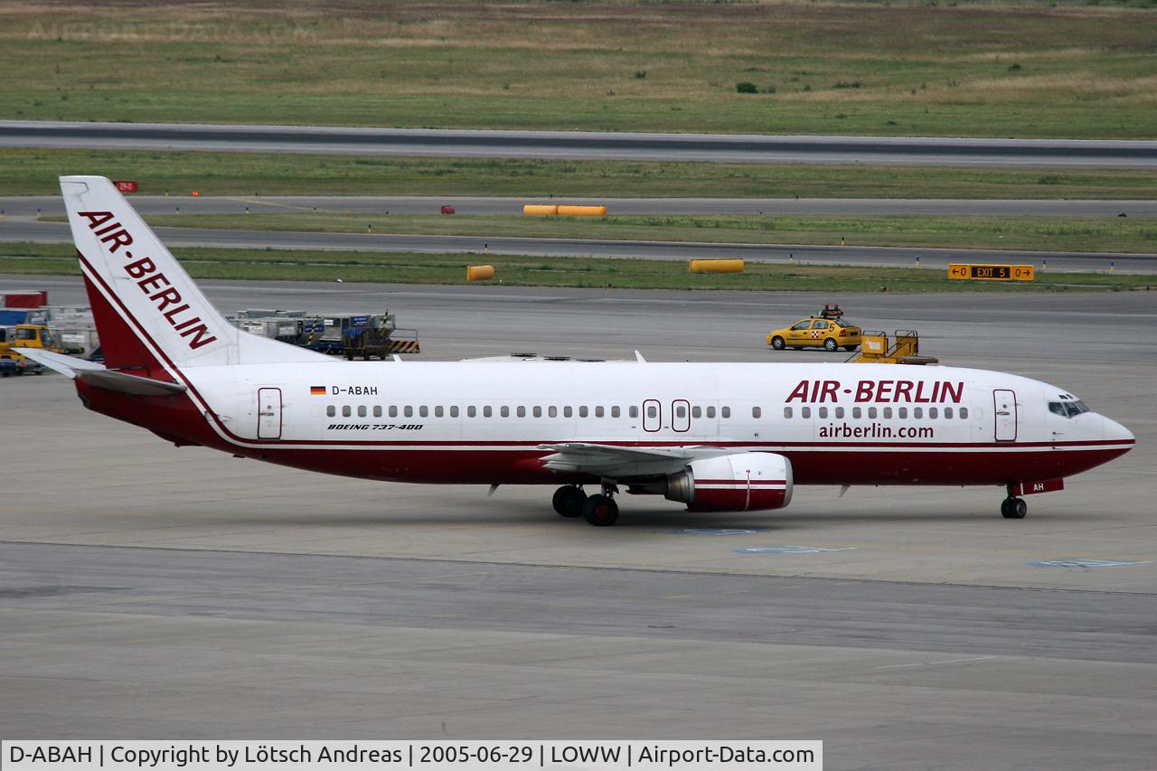 D-ABAH, 1995 Boeing 737-46J C/N 27826, Taxi to RWY