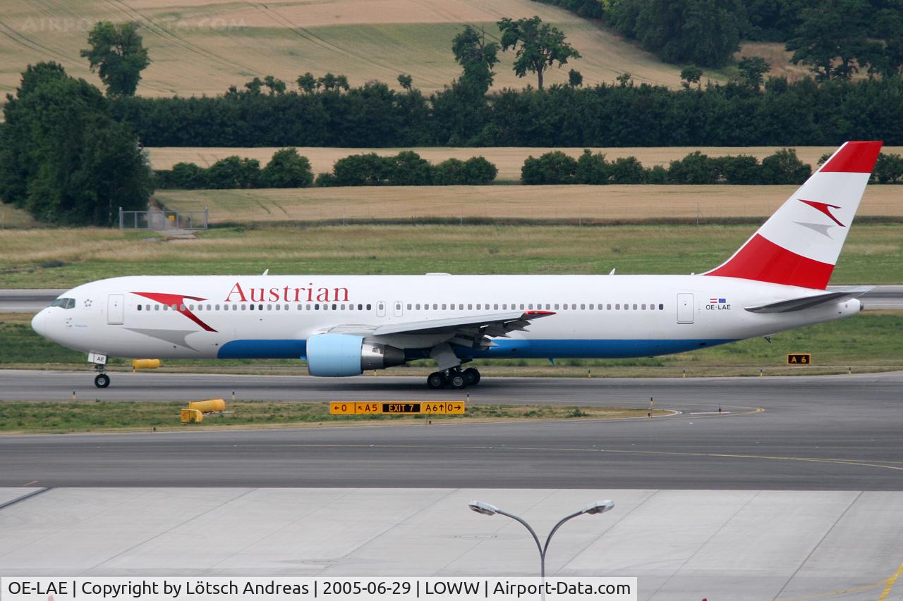 OE-LAE, 2000 Boeing 767-3Z9/ER C/N 30383, Austrian, named 
