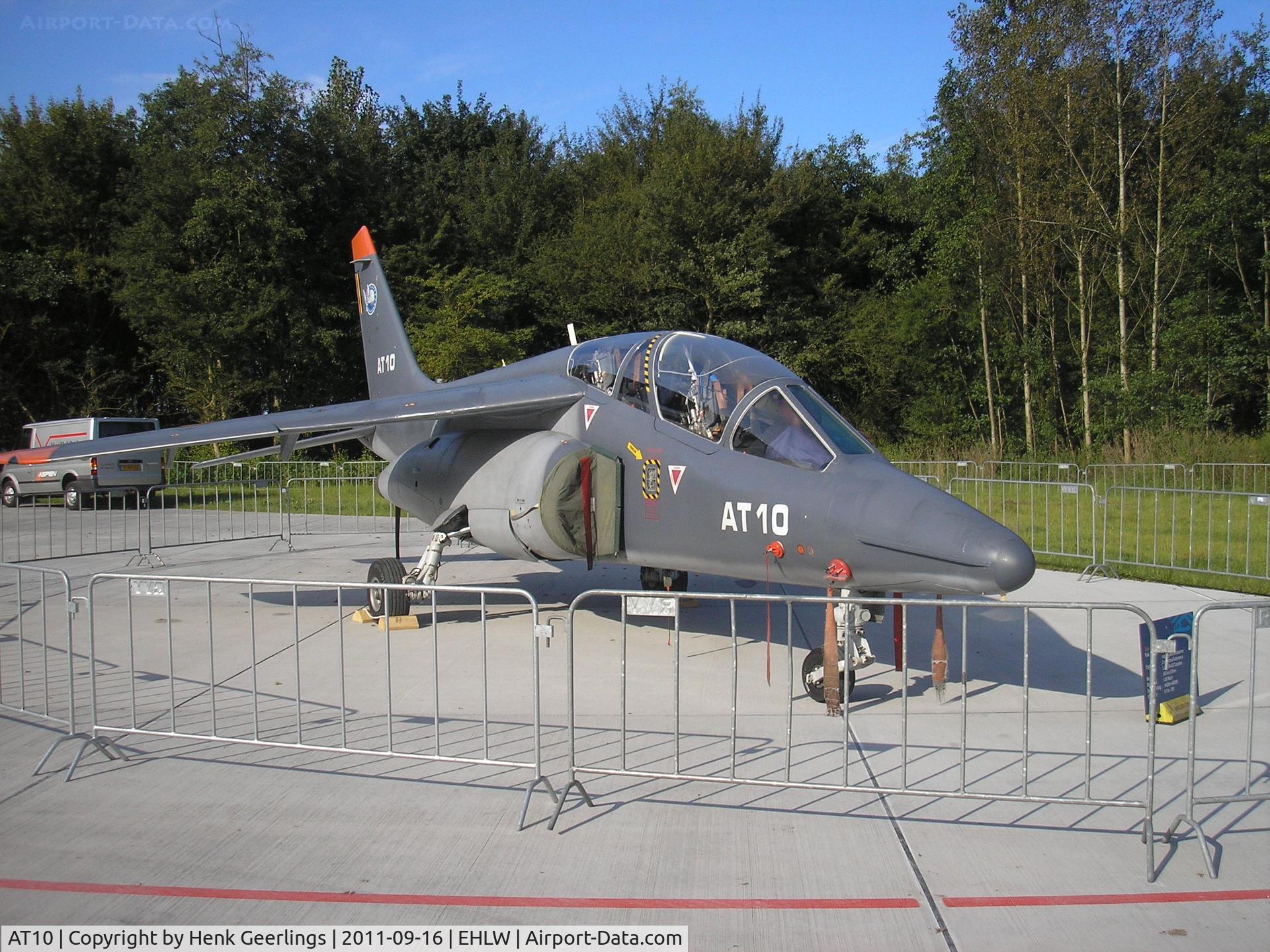 AT10, Dassault-Dornier Alpha Jet 1B C/N B10/1030, Belgian AF ; Dutch Air Force Open House at Leeuwarden AFB