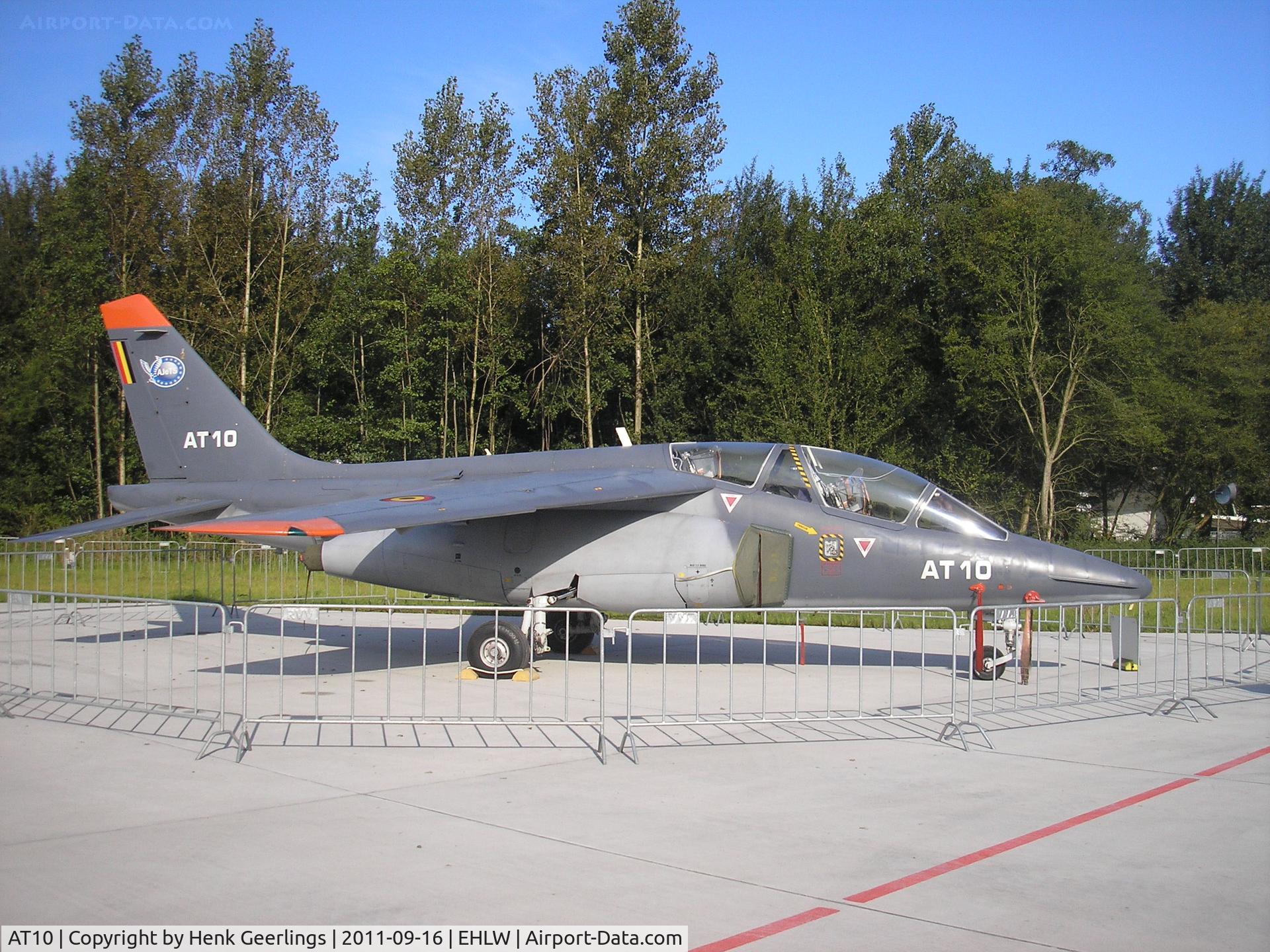 AT10, Dassault-Dornier Alpha Jet 1B C/N B10/1030, Belgian AF ; Dutch Air Force Open House at Leeuwarden AFB