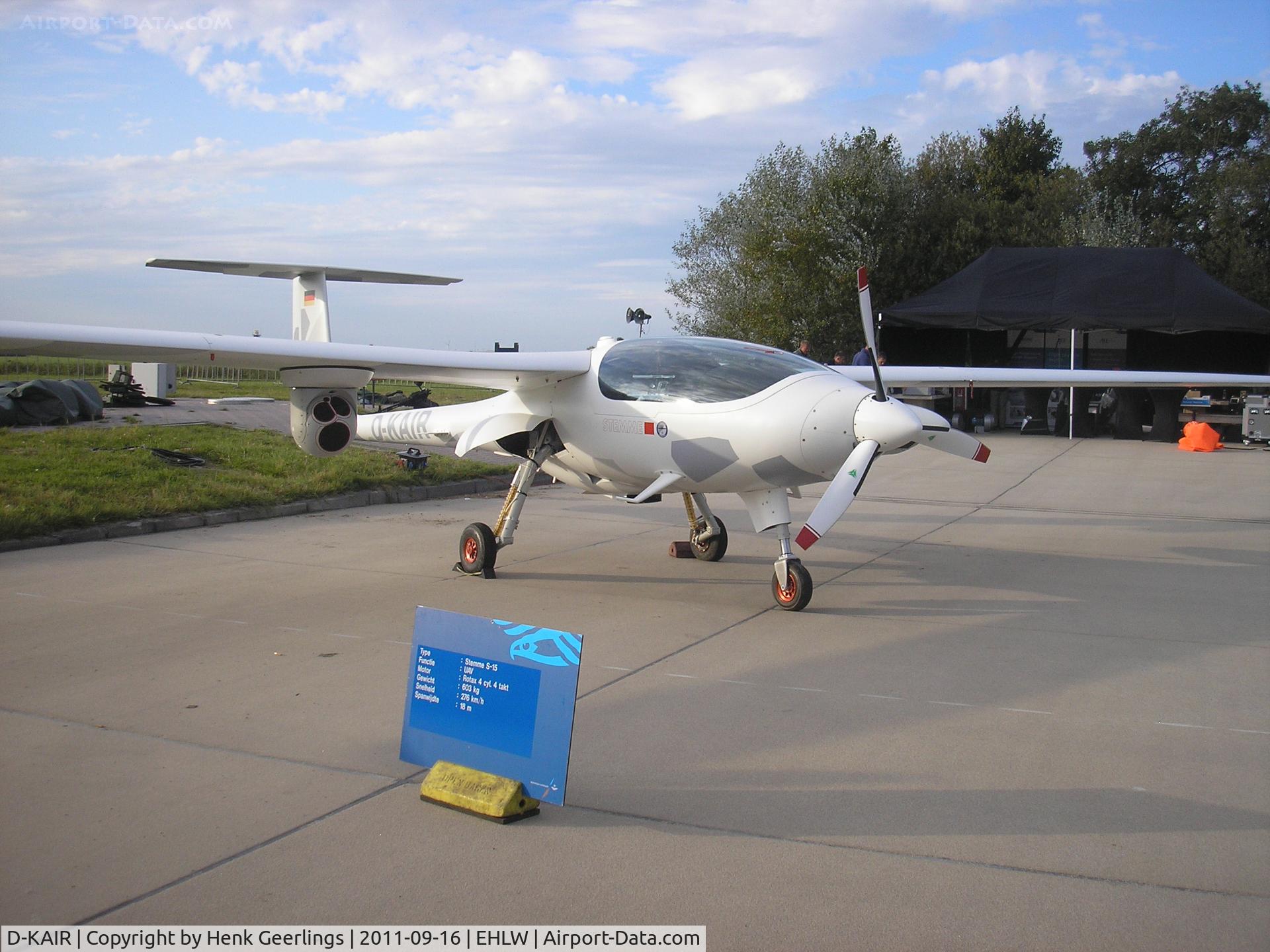 D-KAIR, Stemme S-15 C/N Not found D-KAIR, Dutch Air Force Open House at Leeuwarden AFB