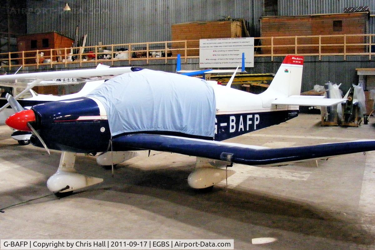 G-BAFP, 1972 Robin DR-400-160 Chevalier C/N 735, privately owned