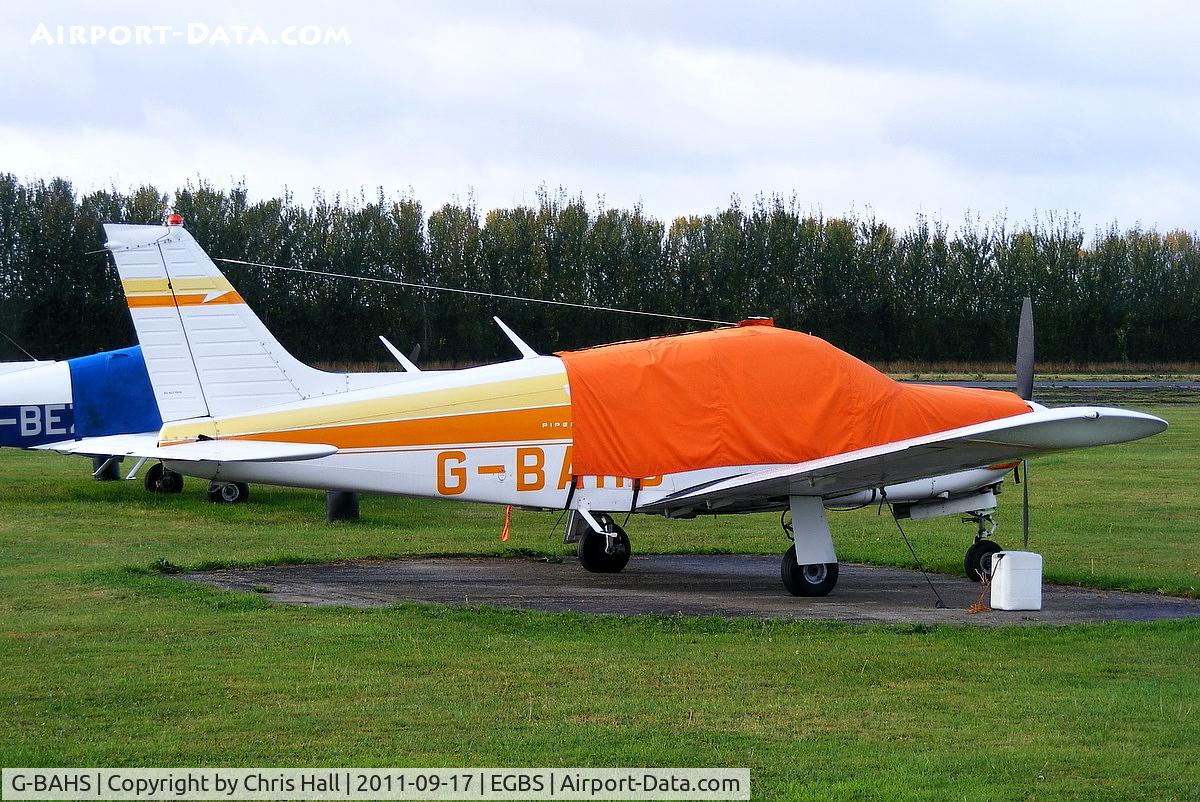 G-BAHS, 1972 Piper PA-28R-200-2 Cherokee Arrow II C/N 28R-7335017, privately owned