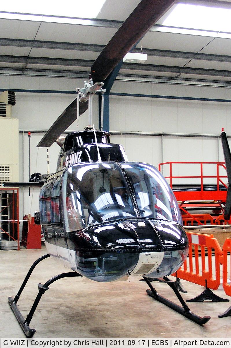 G-WIIZ, 1969 Agusta AB-206B JetRanger II C/N 8111, Tiger Helicopters Ltd