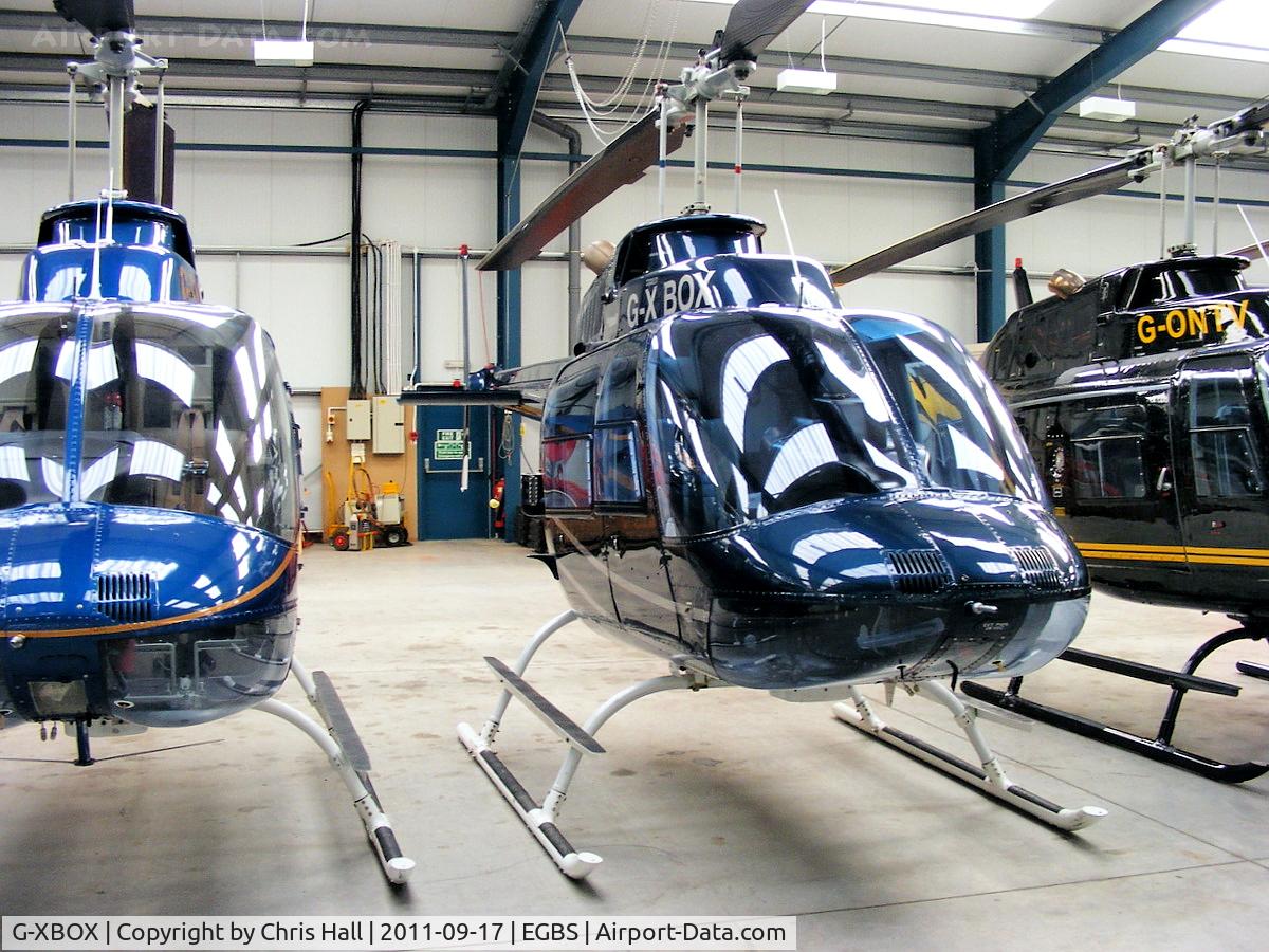 G-XBOX, 1981 Bell 206B JetRanger III C/N 3370, Castle Air