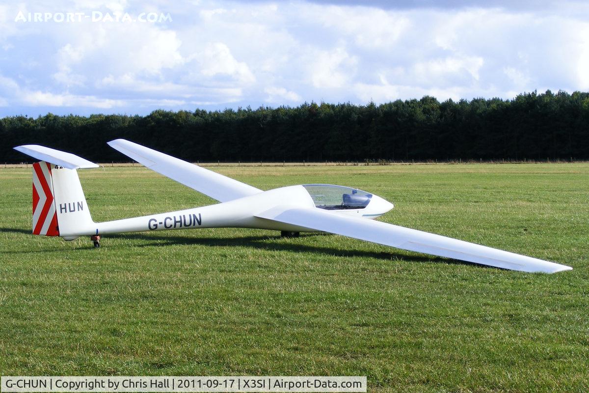 G-CHUN, 1978 Grob G-102 Astir CS Jeans C/N 2089, Staffordshire Gliding Club, Seighford Airfield