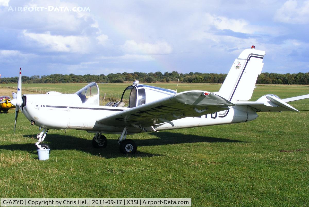 G-AZYD, 1966 Socata MS-893A Rallye Commodore 180 C/N 10645, Staffordshire Gliding Club, Seighford Airfield