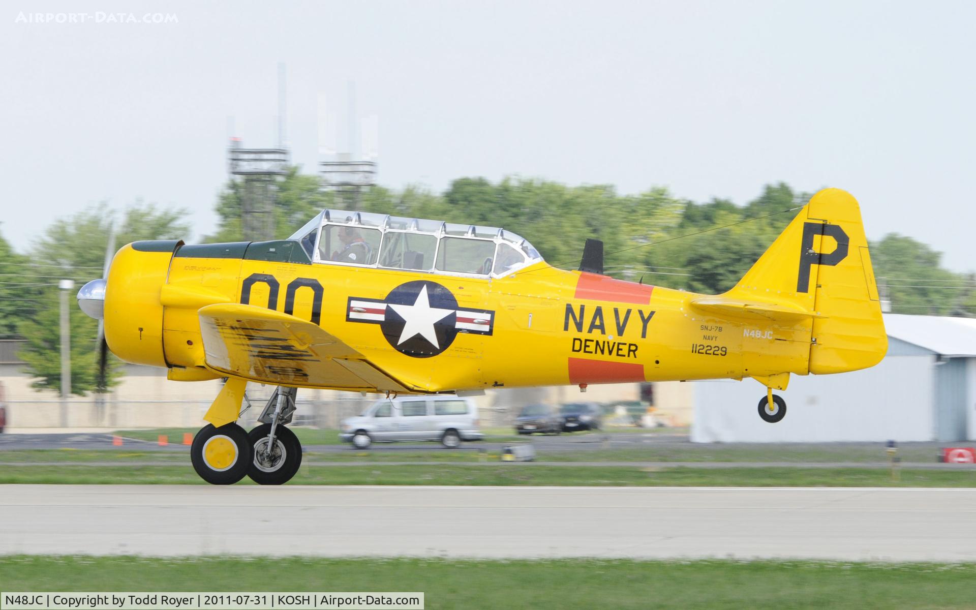 N48JC, North American AT-6G Texan Texan C/N 121-43192, AIRVENTURE 2011